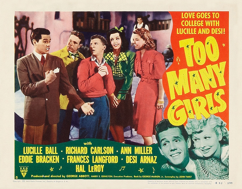 Poster - Too Many Girls (1940)_15